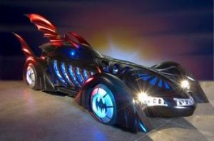 An older Bat-mobile was sleek and exotic. http://images.sodahead.com/polls/001255545/Batman_Forever_Batmobile1_550x365_answer_5_xlarge.jpeg